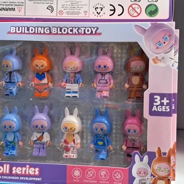 Zabawki Figurki Labubu 12PCS