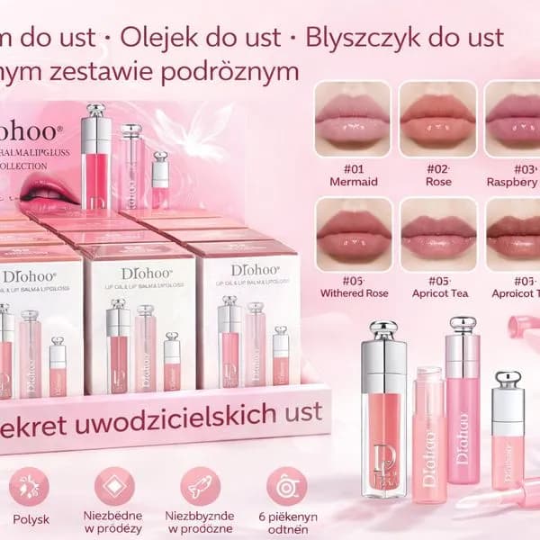 Zestaw Pielęgnacji do Ust