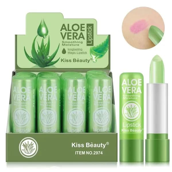 Balsam do ust Kiss Beauty Aloe Vera