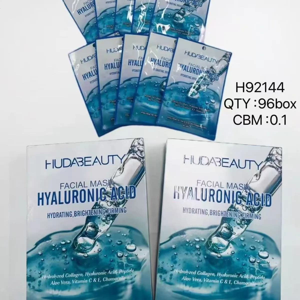 Maska Huda Beauty Hyaluronic Acid 10PCS 30g/szt
