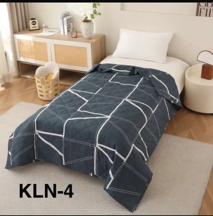 Kołdry Letnie 160/200 Szare Pikowane KLN-4