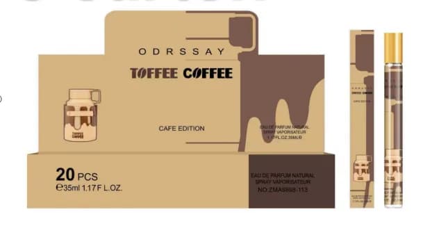 Perfumetki Toffee Coffee 35ml Cafe Edition 20szt