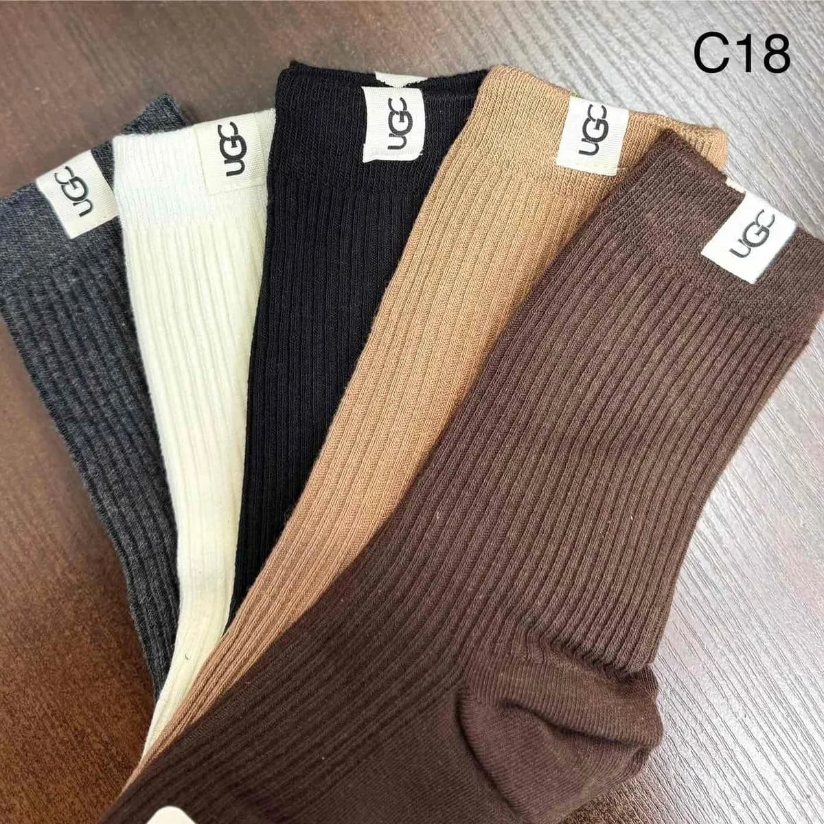 Skarpetki damskie UGG C18, 5 kolorów