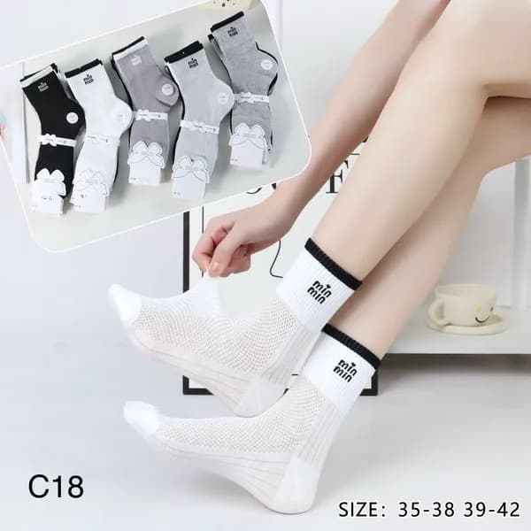 Skarpetki damskie rozmiar 35-38-39-42 C18