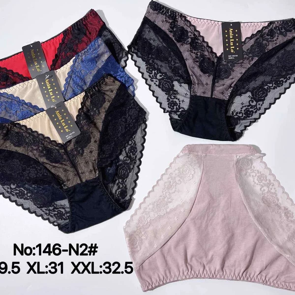 Majtki damskie koronkowe L-2XL SKU 40925-275