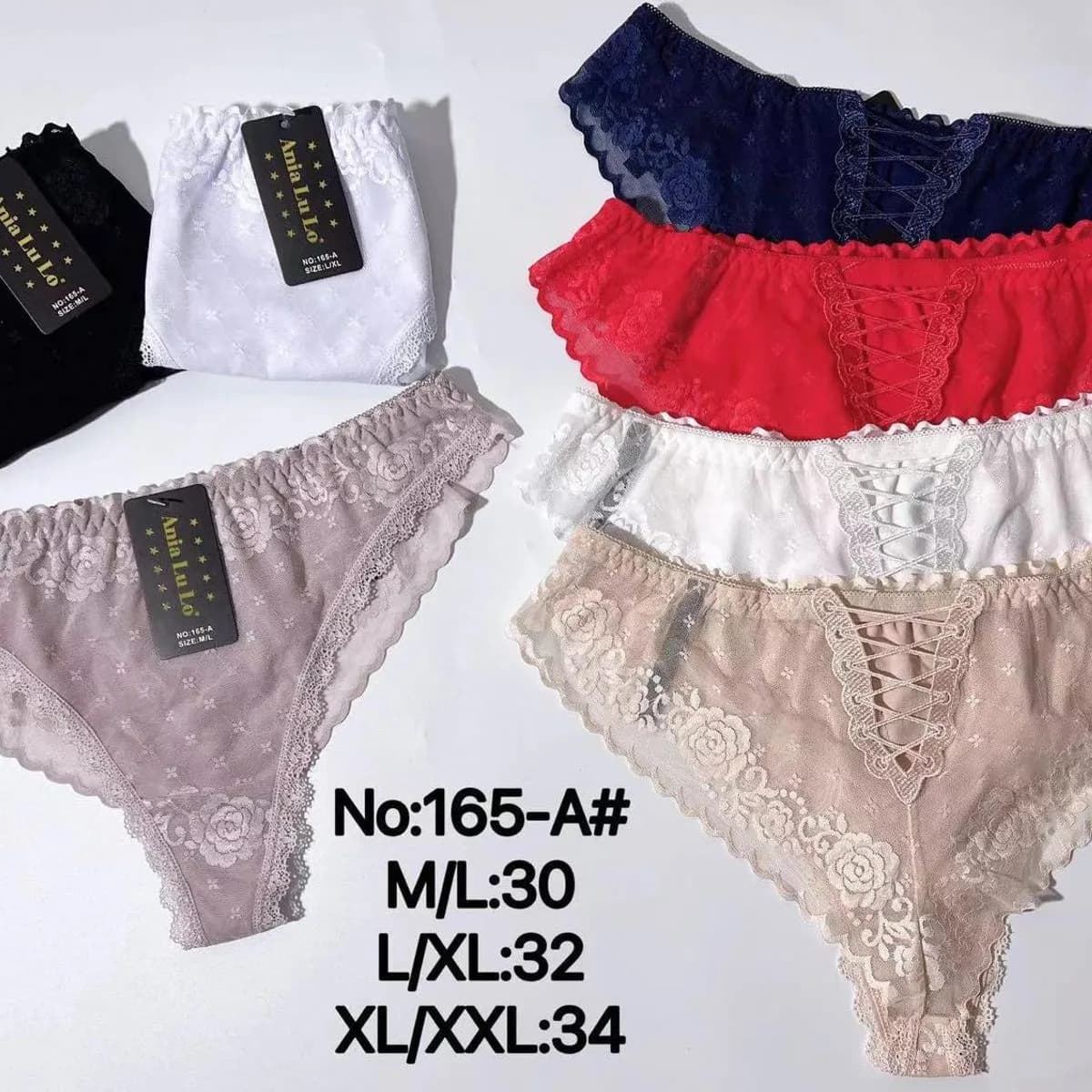 Majtki damskie koronkowe No.165-A S-XXL