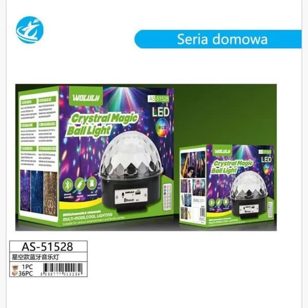 Lampka Crystal Magic Ball Light