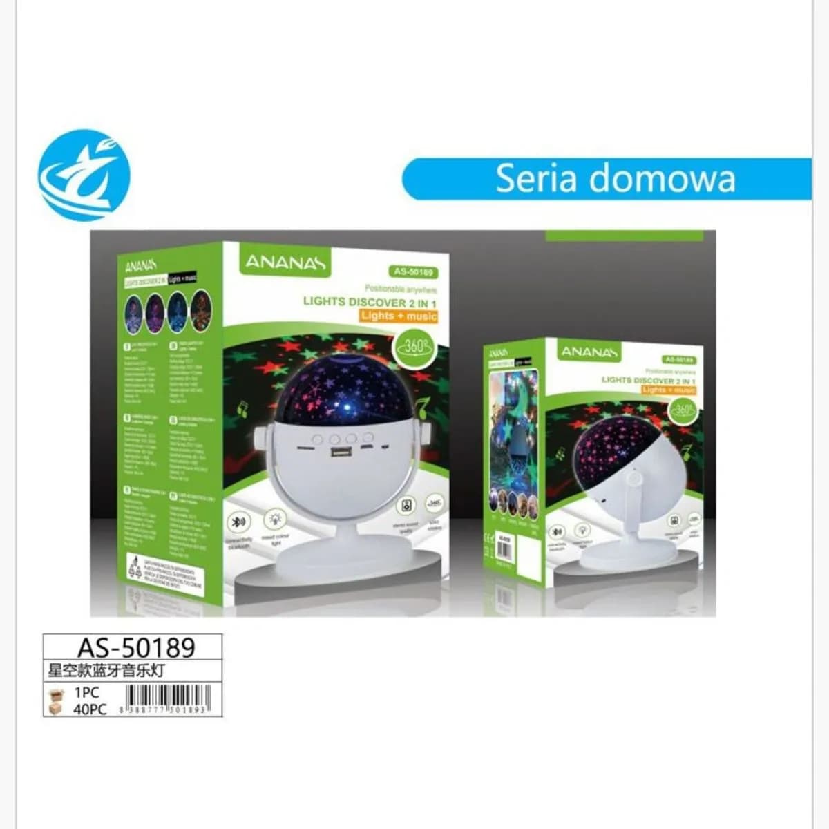 Lampka Light Discover 2in1