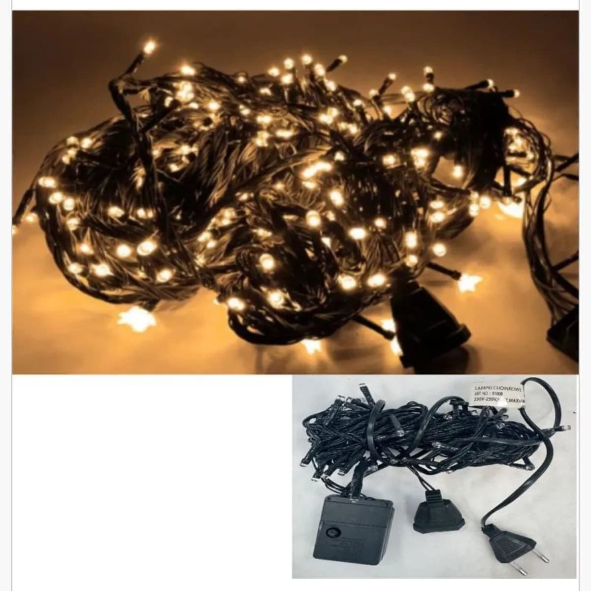 Lampka Dekoracja Świąteczny 100LED