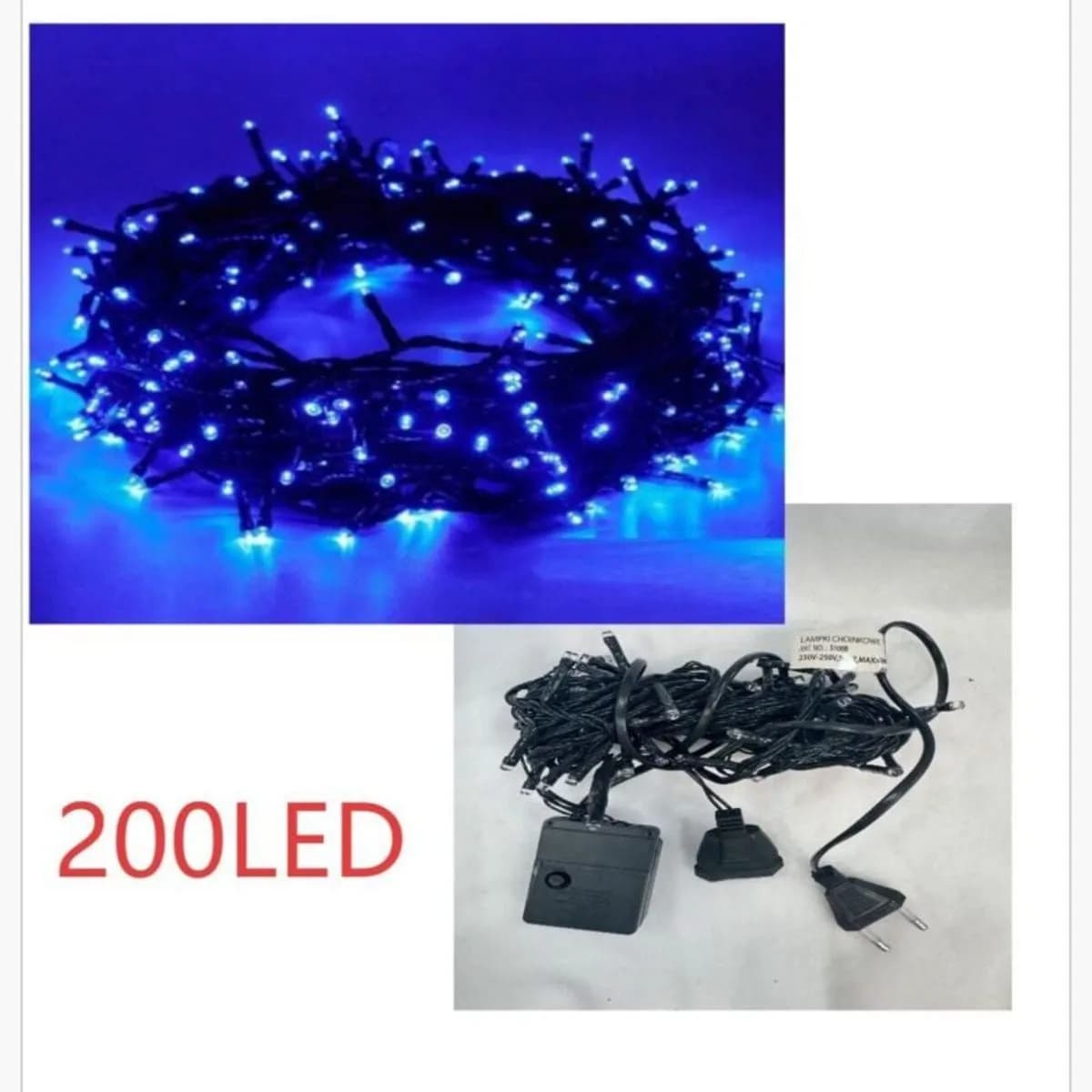 Lampka Dekoracja Świąteczny 200LED