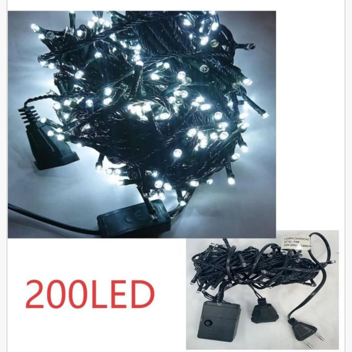 Lampka Dekoracja Świąteczny 200LED