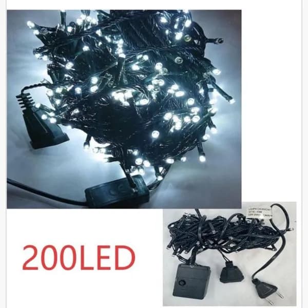 Lampka Dekoracja Świąteczny 200LED