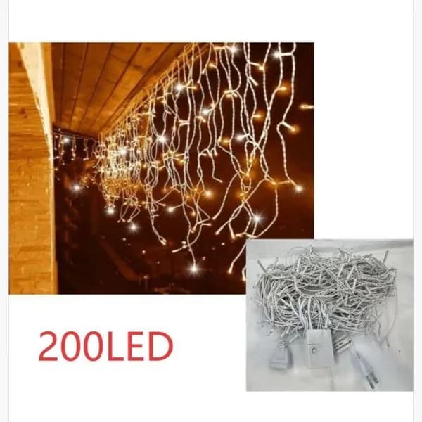 Lampka Dekoracja Świąteczny 200LED