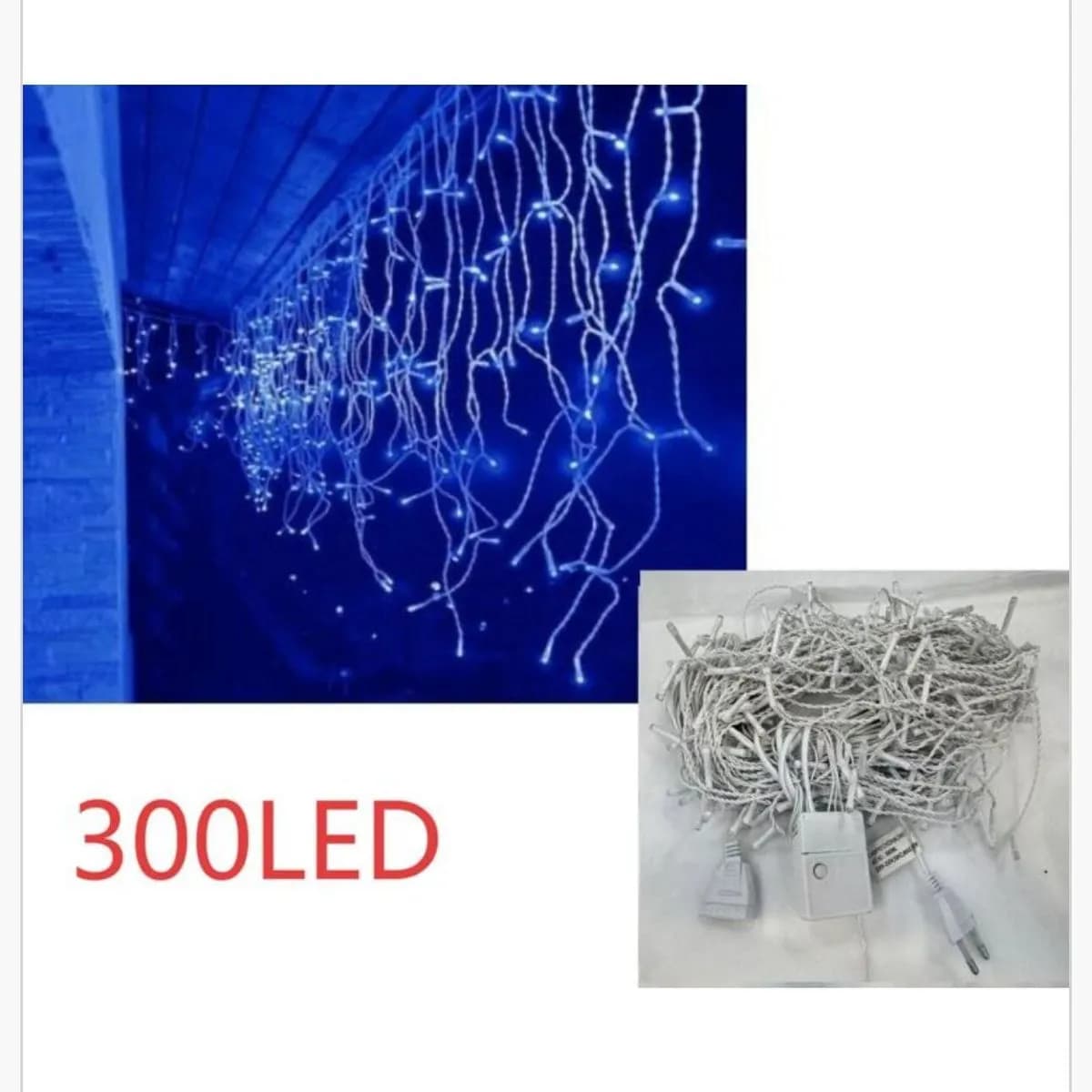 Lampka Dekoracja Świąteczny 300LED