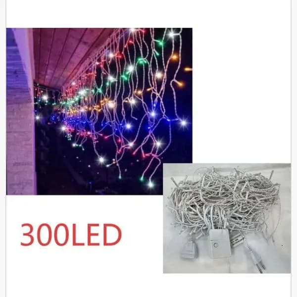 Lampka Dekoracja Świąteczny 300LED