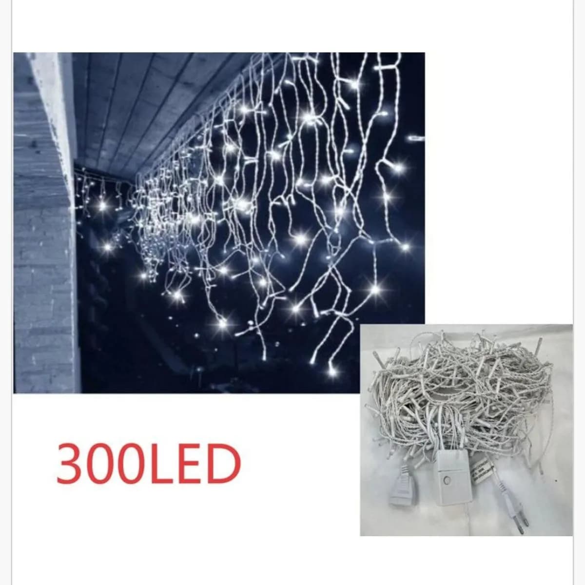 Lampka Dekoracja Świąteczny 300LED