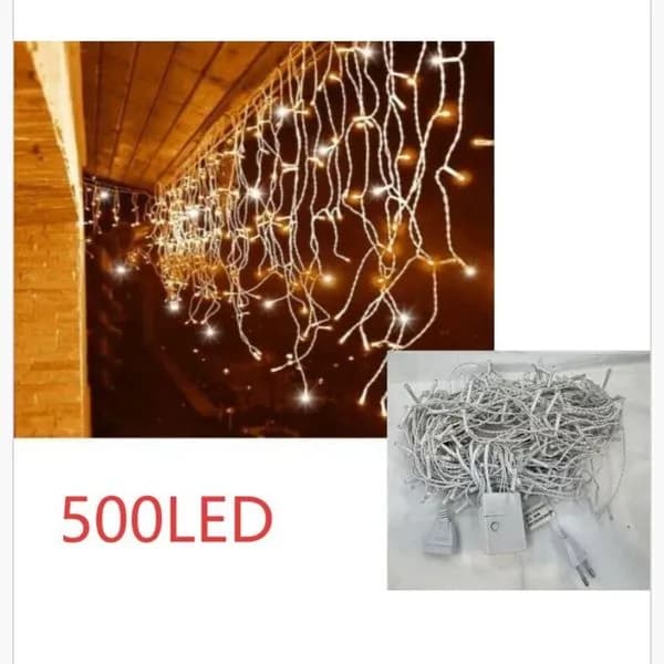 Lampka Dekoracja Świąteczny 500LED
