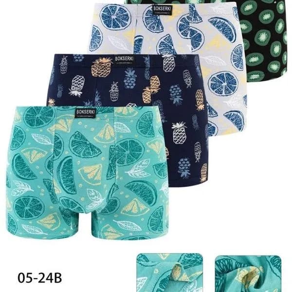 Bokserki męskie bamboo 95% S-XXL 5012026-36