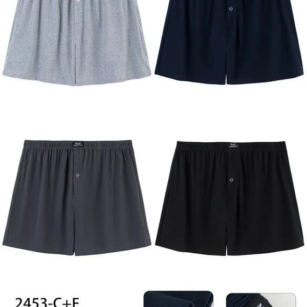 Bokserki męskie TOM.NY 85% bawełna XL 5012026-38