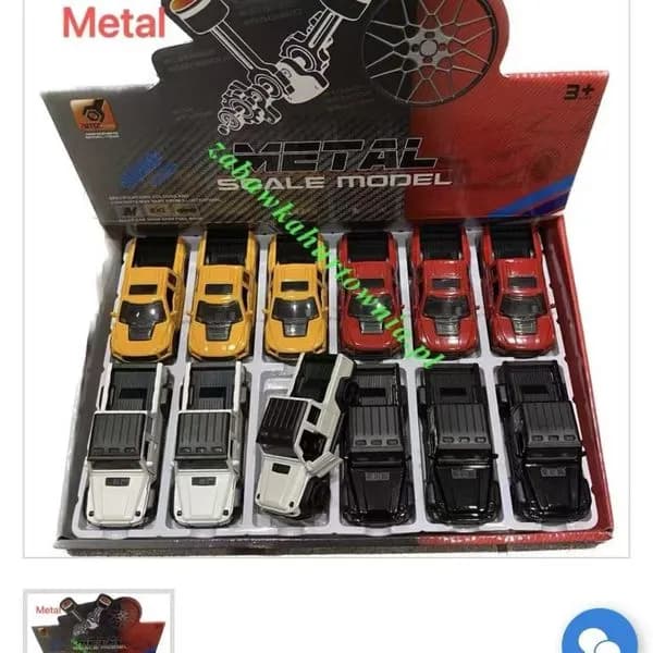 Zabawki Metal Scale Model
