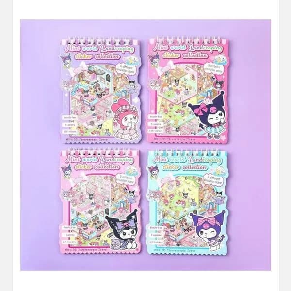 Zestaw naklejek My Melody & Kuromi Sticker Collection