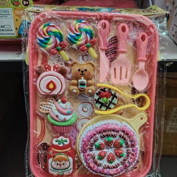 Zabawka kuchenna zestaw dla dzieci z akcesoriami