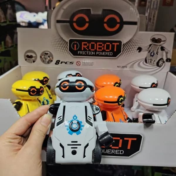 Zabawki Robot Friction Powered 8 szt
