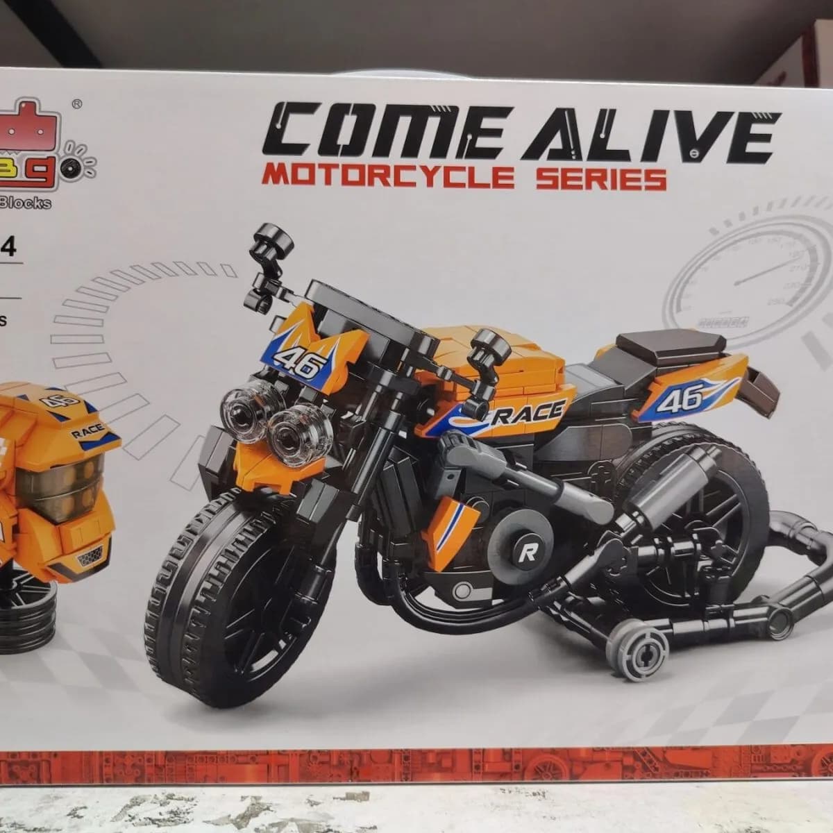 Zestaw klocków Come Alive Motorcycle Series 36024 403 pcs