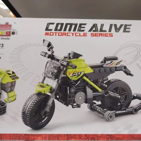 Zestaw klocków Motorcycle Come Come Alive 397 pcs