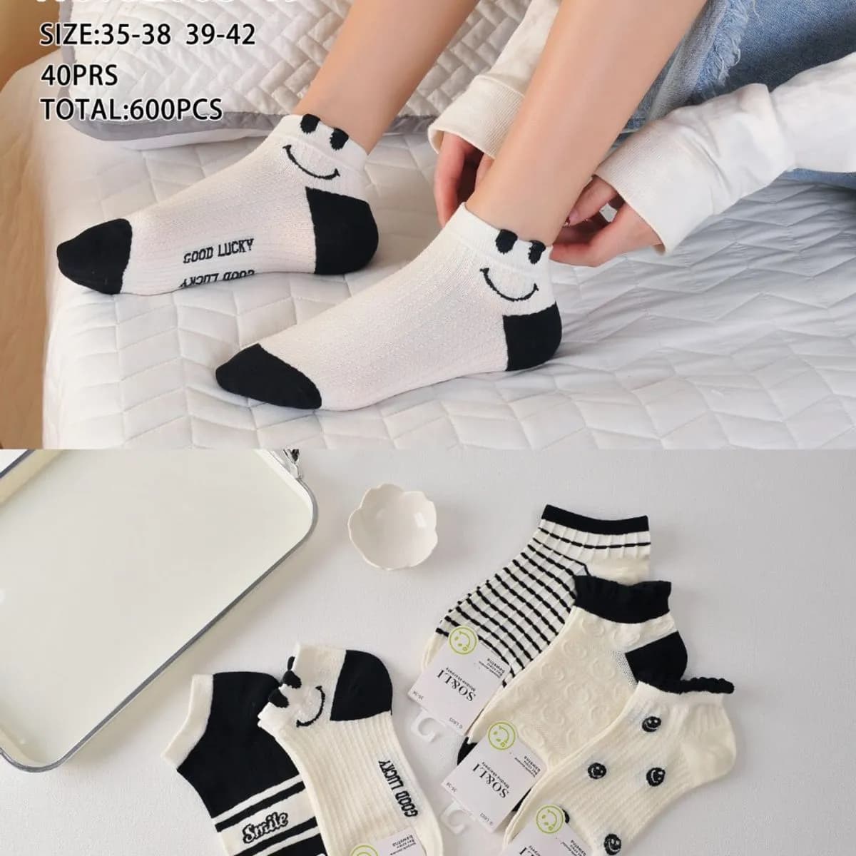 Skarpetki damskie Lucky Smile NO:GL603-19 rozmiar 35-42