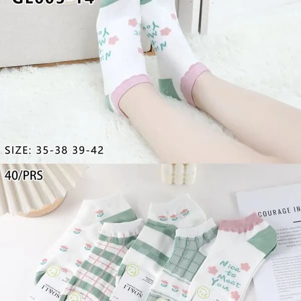 Skarpetki damskie SO&LI GL603-14 rozmiar 35-42