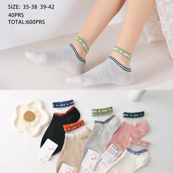 Skarpetki damskie ankle NO:GL603-29 rozmiar 35-42