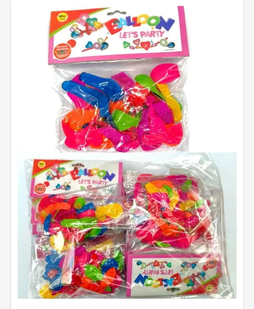 Balony Wodne 100 szt. Wielobarwne