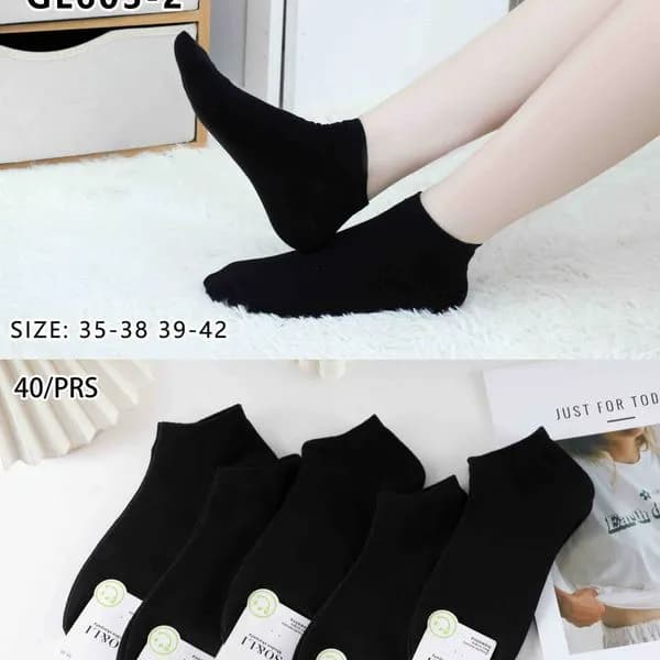 Skarpetki damskie czarne GL603-2 rozmiar 35-42