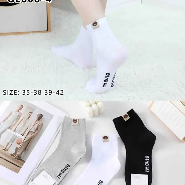 Skarpetki damskie SO&Li GL608-4, rozmiar 35-39/42