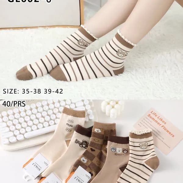 Skarpetki damskie SO&LI GL602-6 rozmiar 35-42