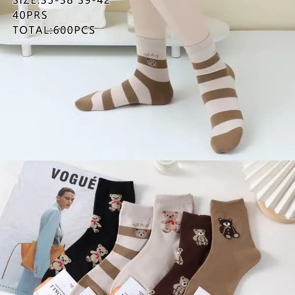 Skarpetki damskie SO&LI NO-GL602-15 rozmiar 35-42