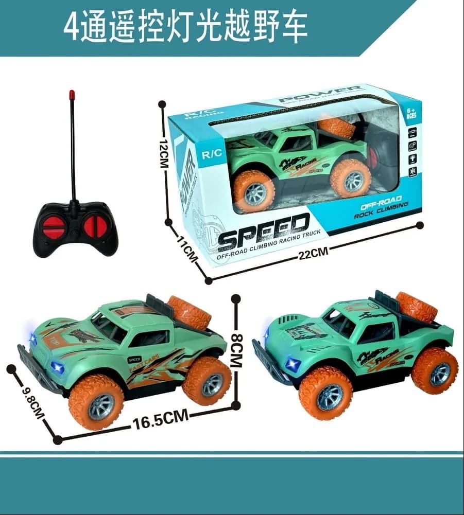 Sterowany Samochód Terenowy R/C Speed 16,5cm Zielony