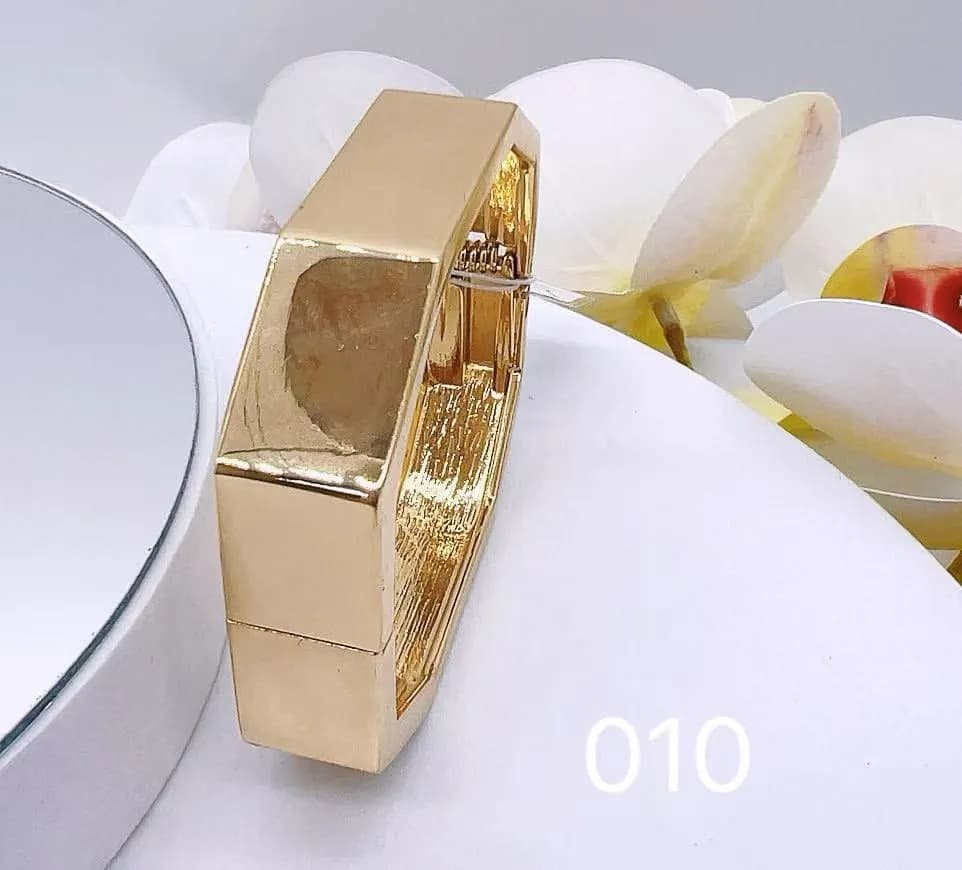 Kolczyki damskie złote geometryczne 50925-24