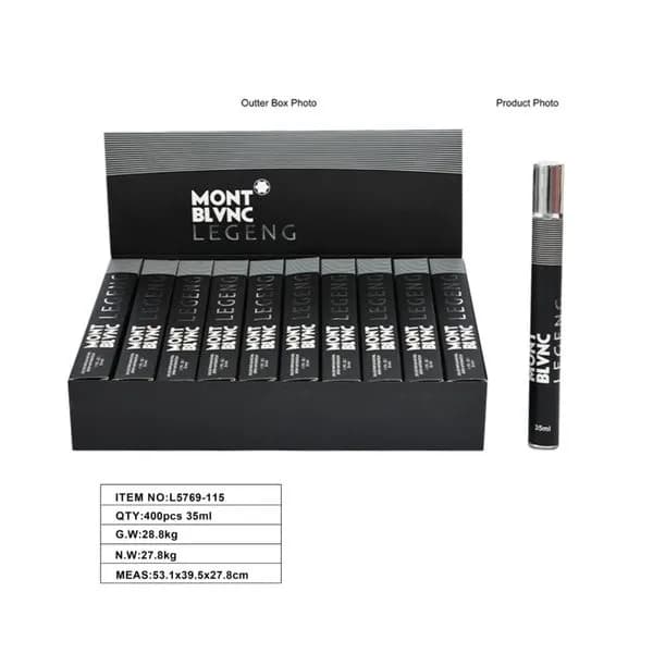 Perfumy Blue de Parfume Mont Blvnc Legeng 35ml Atomizer