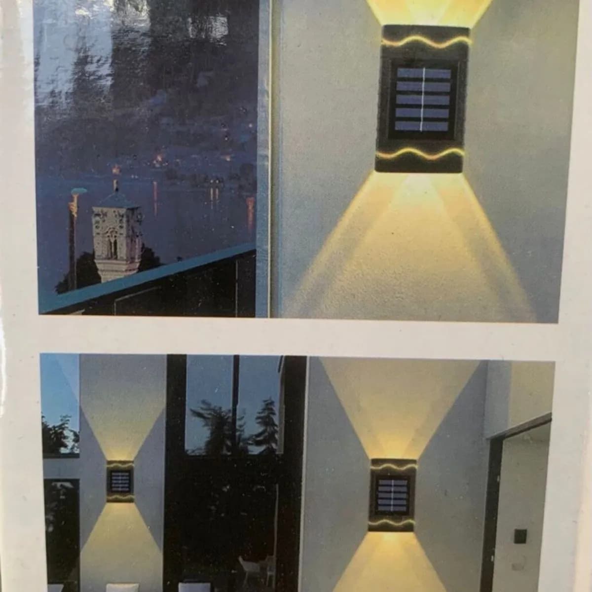 Lampka Solarna na Ścianie