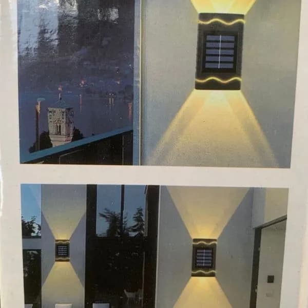 Lampka Solarna na Ścianie