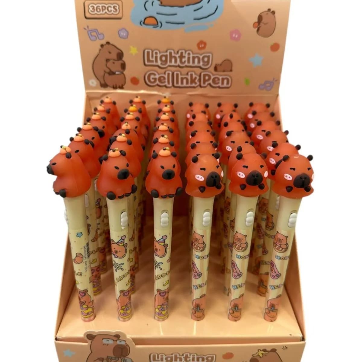 Długopis żelowy Lightning Gel Ink Pen z pandą 36 szt