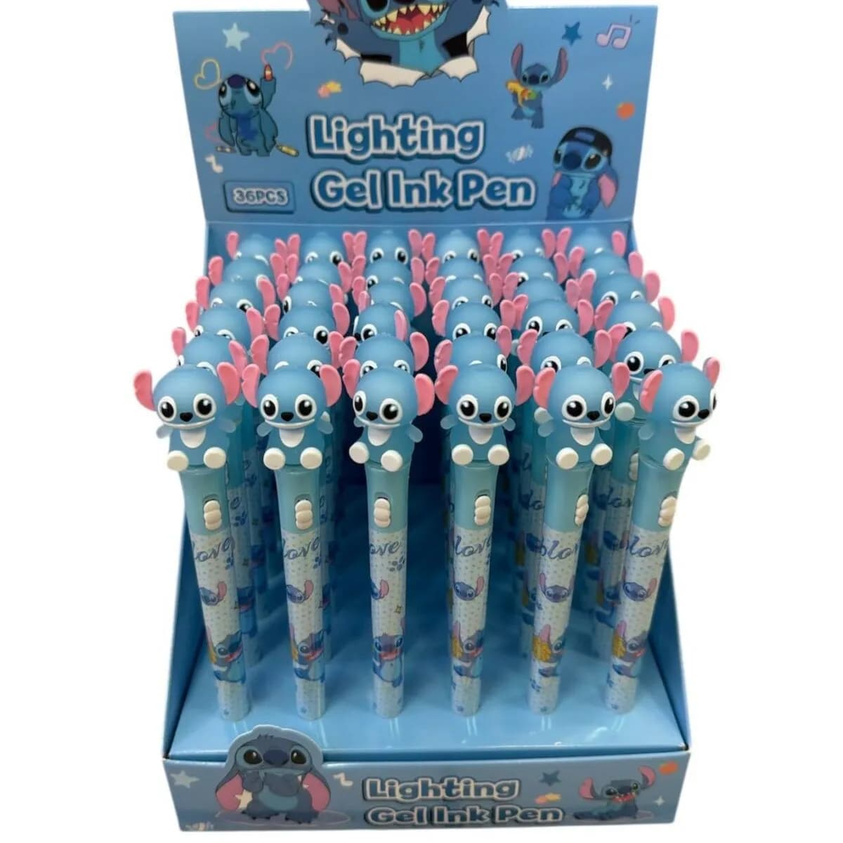 Gel Ink Pen Lilo & Stitch niebieski 7106