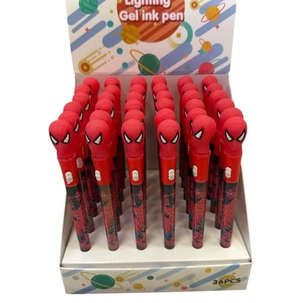 Długopisy żelowe Spider-Man 36 szt