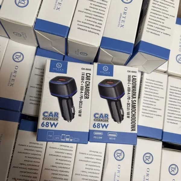 Ładowarka Samochodowa 68W