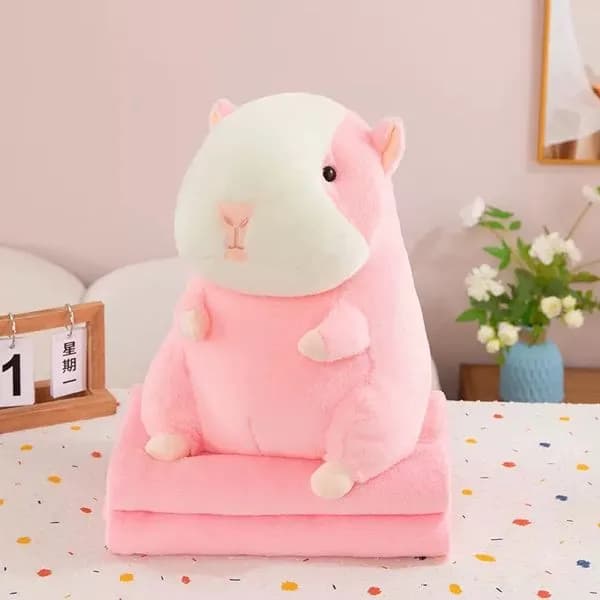 Maskotka z Kocyk Różowy Chomiczek 60226-228