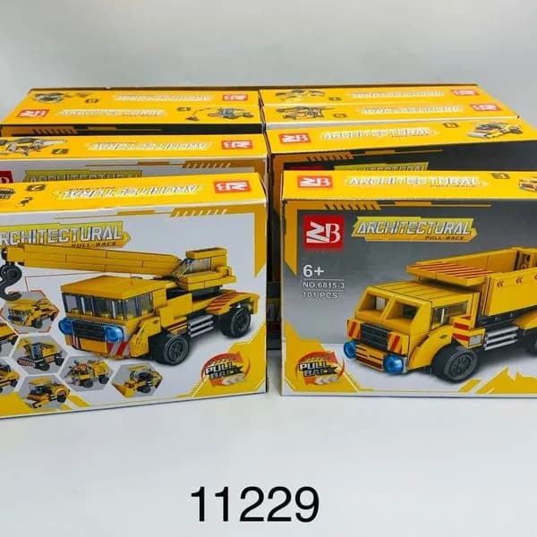 Zestaw klocków budowlanych ciężarówka 6+ 11229