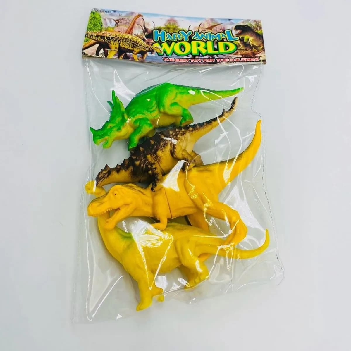 Zabawki Animal World Dinozaury - zestaw 4 figurki