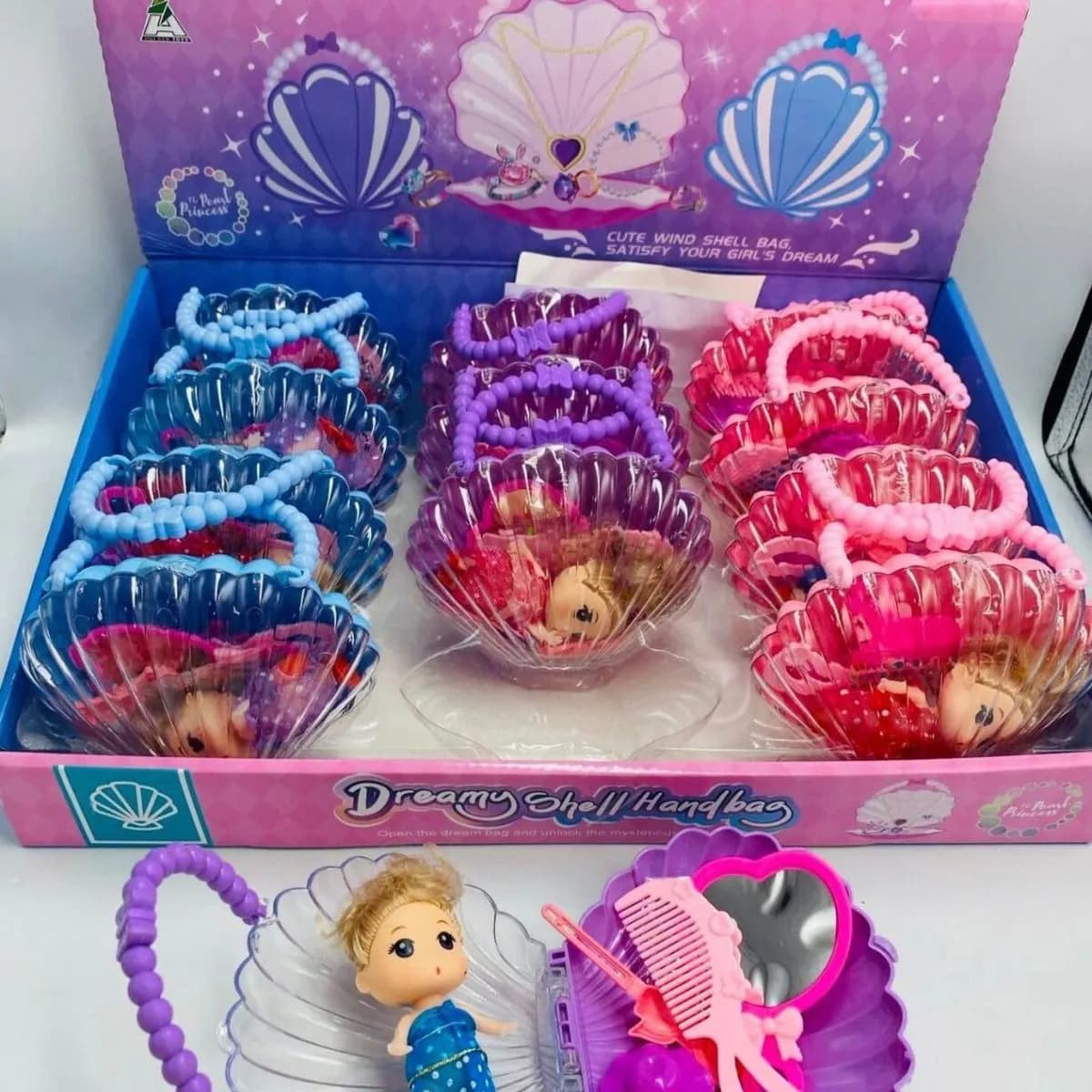 Zabawki Dreamy Shell Handbag muszelka z akcesoriami